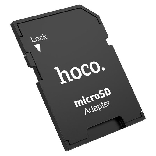 Hoco HB22 , MicroSD-SD karta przejściówka, czarny