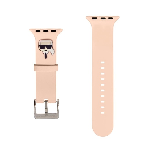 Apple Watch 42/44mm Karl Lagerfeld Karl Head etui (Różowy) – KLAWLSLKP