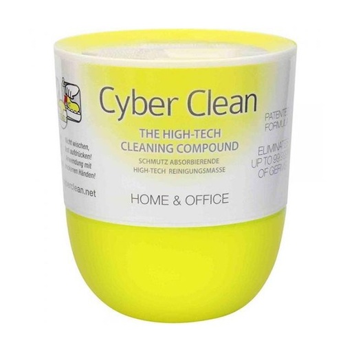 Cyber Clean 160g z uchwytem na kubek samochód & dom antybakteryjny czyszczący masa, żółty