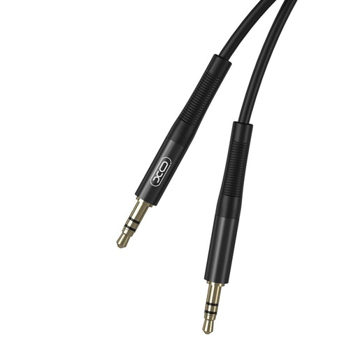 XO NB-R175B 3.5 mm–3.5 mm audio kabel (Czarny) – 2 m