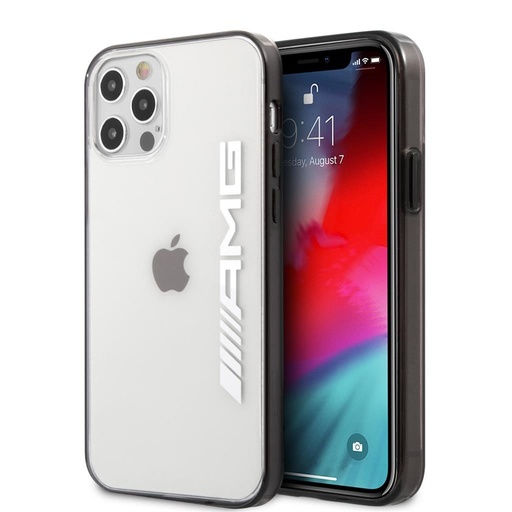 Apple iPhone 12/12 Pro AMG silikonowy etui na plecki (Przezroczysty) - AMHCP12MAESLBK