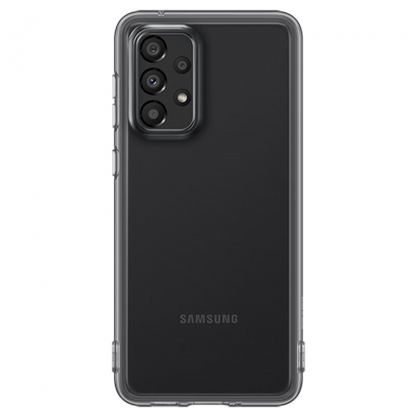 Samsung Galaxy A33 5G Soft Przezroczysty etui (Czarny)