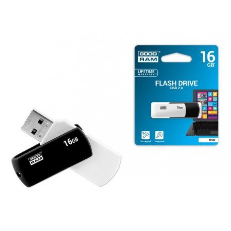 Goodram 16GB USB 2.0 pendrive, Biały