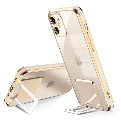 Apple iPhone 7/8/SE 2020/SE 2022 luxury z podpórką etui na plecki (Złoty)