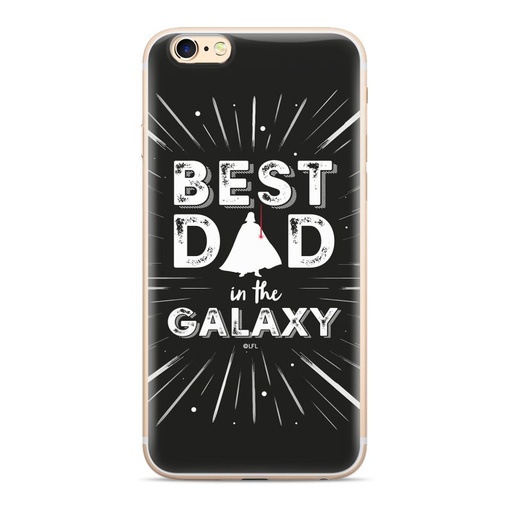 Apple iPhone 7 / iPhone 8 / iPhone SE 2020 / iPhone SE 2022 Star Wars silicone Vader 005 etui na plecki (Czarny)