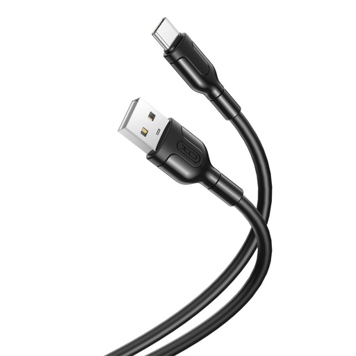 XO NB212 USB-C kabel do transmisji danych (Czarny) – 2.1A