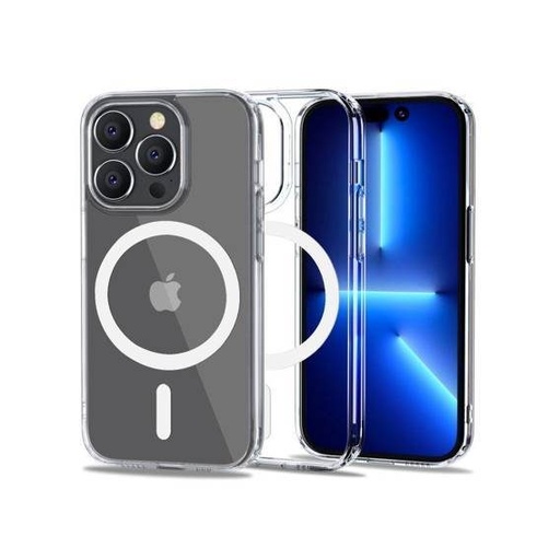 Apple iPhone 14 Pro Tech Protect Flexair hybrid magsafe etui na plecki (Przezroczysty)