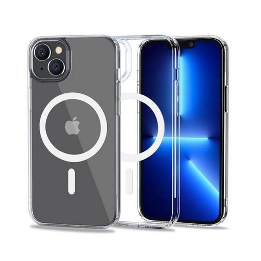 Apple iPhone 14 Plus Tech Protect Flexair hybrid magsafe etui na plecki (Przezroczysty)