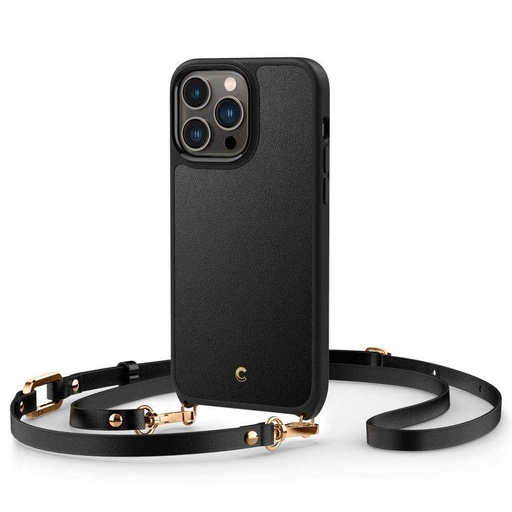 Apple iPhone 14 Pro Spigen Cyrill classic charm magsafe etui na plecki (Czarny)