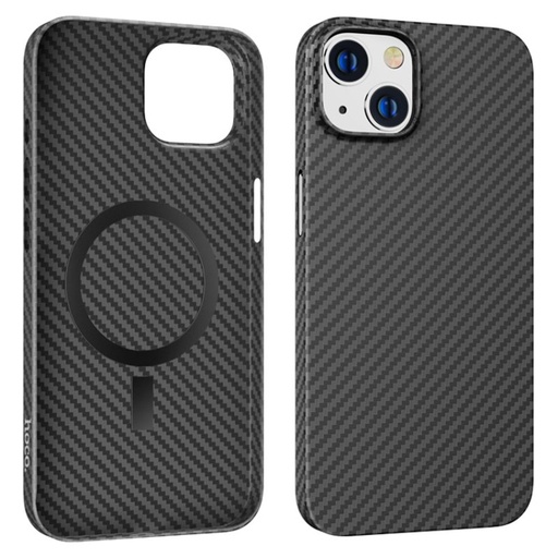 Apple iPhone 14 Pro Max Hoco Cave ultra thin magsafe etui na plecki (Czarny)