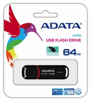 ADATA 64GB USB3.0 Flash Drive,Czarny