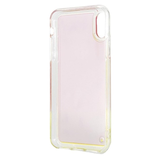 Apple iPhone X / XS Guess Glow in the Dark etui (Różowy) - GUHCPXGLCPI