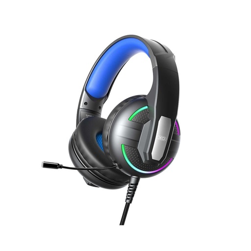 XO GE-09 gamer stereo słuchawki nauszne z mikrofonem czarny